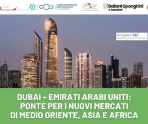 EXPO DUBAI 2020 – WEBINAR 14/09 DALLE 10.30 ALLE 12.30